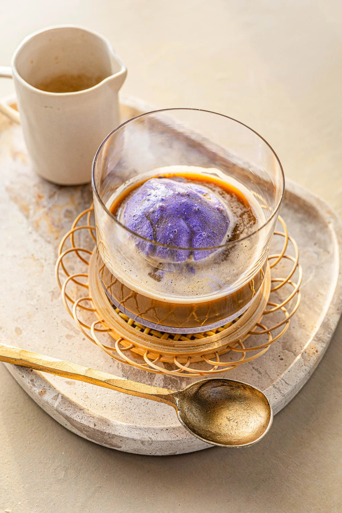 Ube Affogato